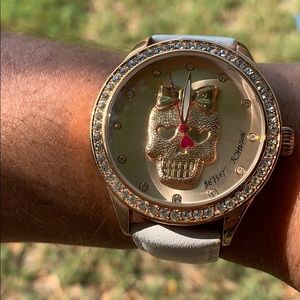 Betsey Johnson leather watch